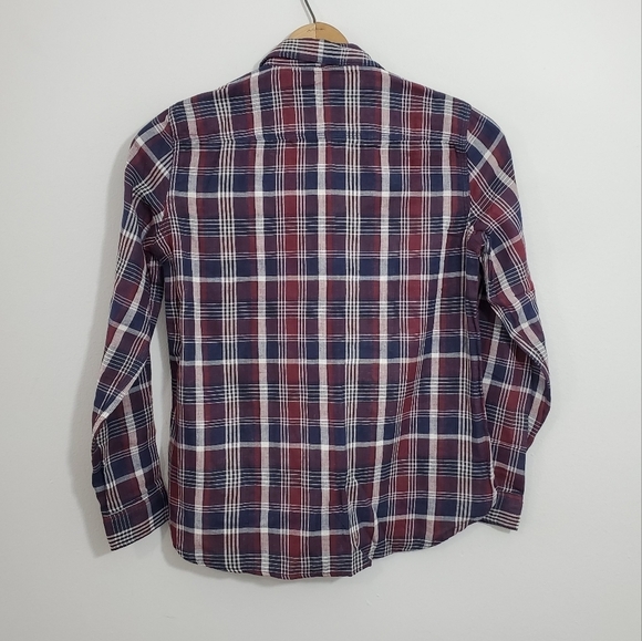 NWT Capulet Plaid Button Down Shirt - Picture 2 of 4